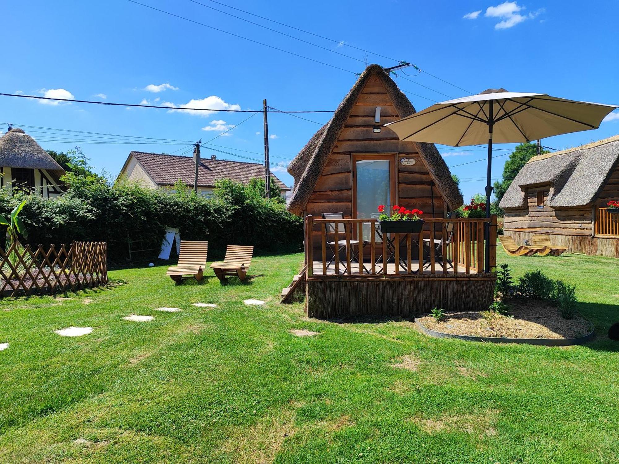 Les Mini-Chaumieres Villa Saint-Martin-Saint-Firmin Værelse billede